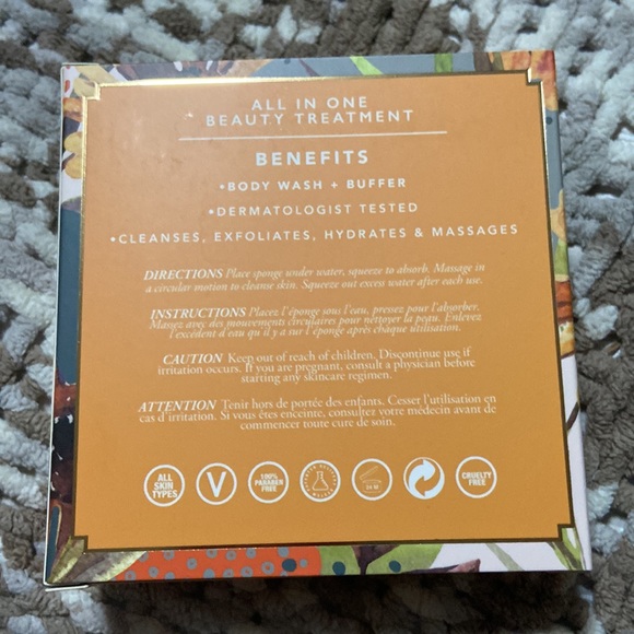 SOLD. 2 for $22 Cinnamon & Honey Limited Edition SPONGELLE BNIB - Picture 2 of 2